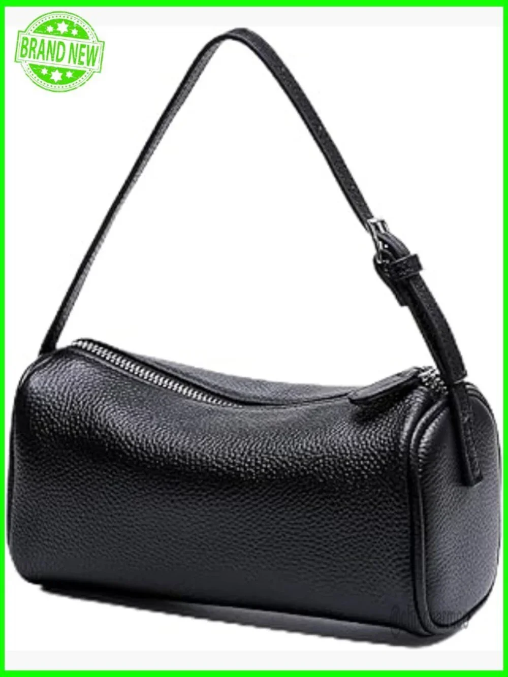 Genuine Leather Small Crossbody Hobo Bag Adjustable Strap